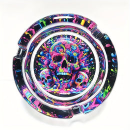 Graffiti Skull Ashtray – Creative Decorative Ash Tray