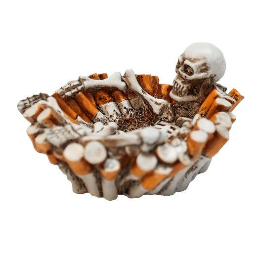 Gothic Skeleton Ashtray – Creative Desktop Decor