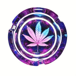 Pink Leaf Ashtray – Stylish Desktop Decor