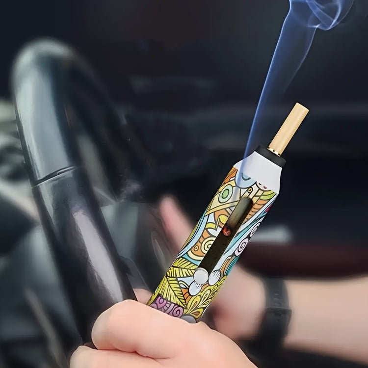 Portable Car Ashtray – Heat-Resistant, Compact & One-Hand Use