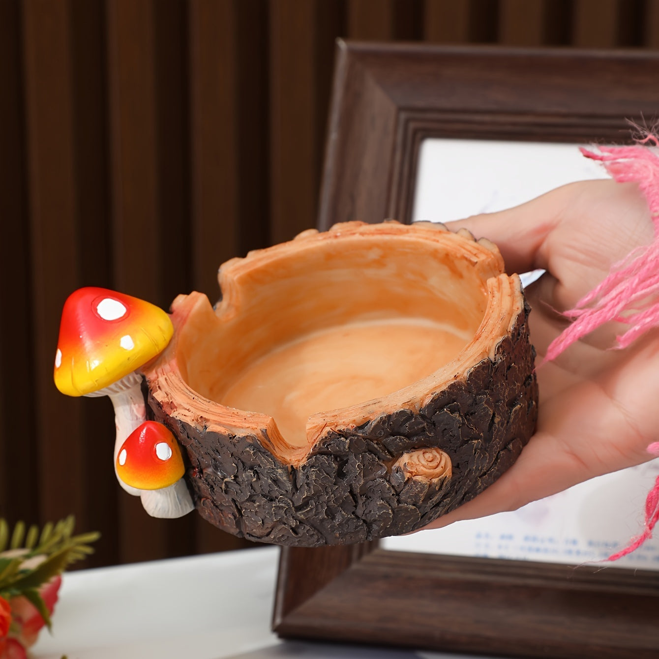 Forest Mushroom Ashtray – Creative Resin Decor