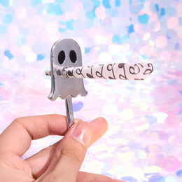 Halloween Ghost Cigarette Holder Ring