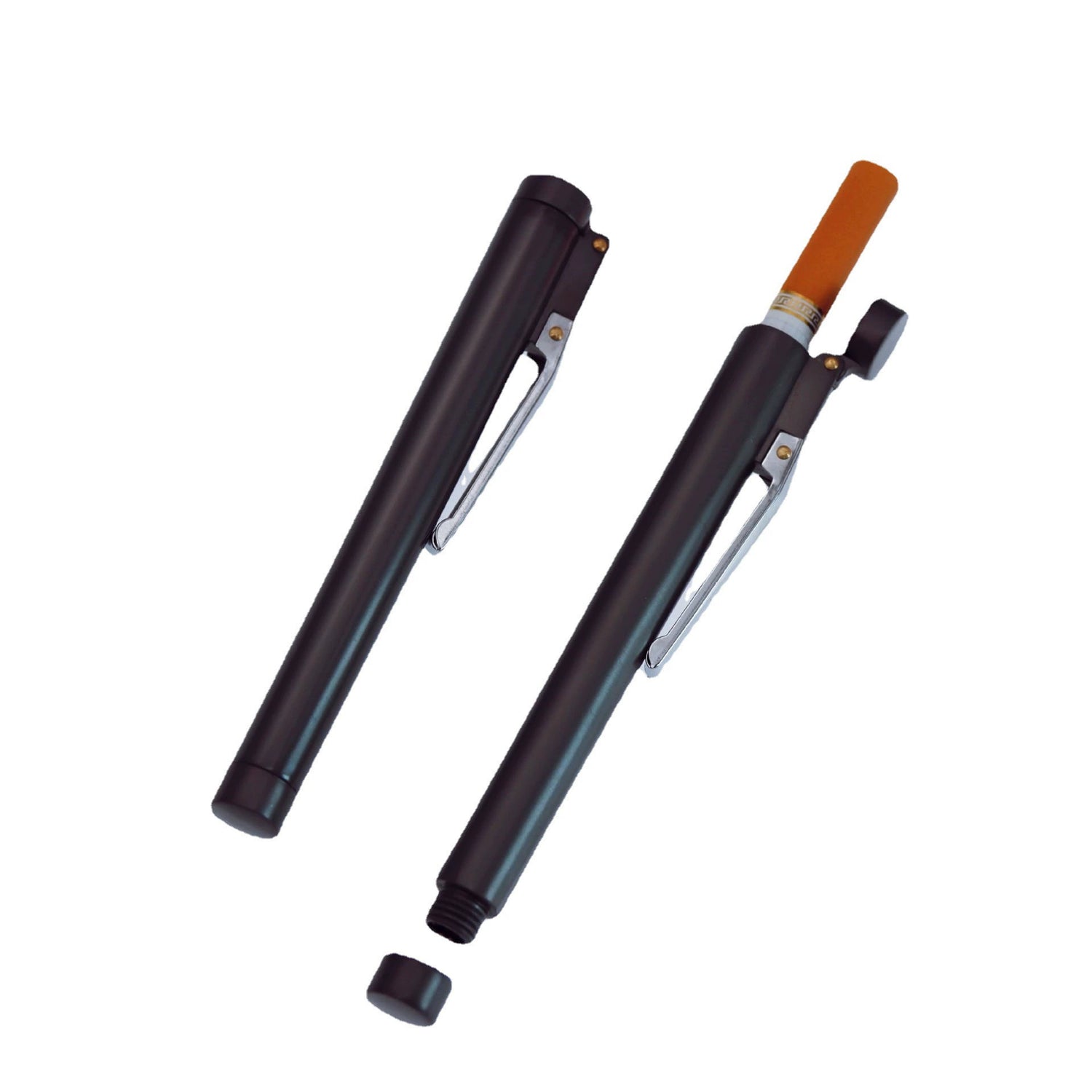 Metal Flip-Top Storage Tube – Zinc Alloy Portable Holder Case