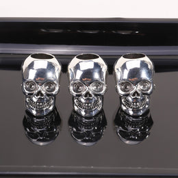 Mini Skull Metal Cigarette Extinguisher – Portable Ashtray Accessory