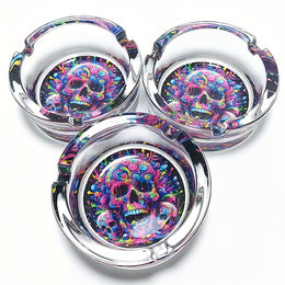 Graffiti Skull Ashtray – Creative Decorative Ash Tray