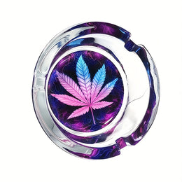 Pink Leaf Ashtray – Stylish Desktop Decor