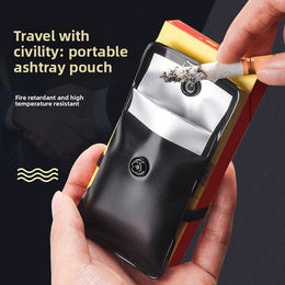 Pocket Ashtray – Portable, Smell-Proof & Fire-Resistant