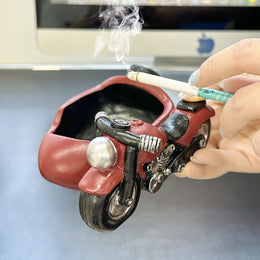 Motorcycle Ashtray – Creative Vintage Desktop Ash Tray