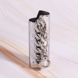 Creative Chain Lighter Case – Protective Shell with Keychain Design