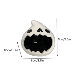 Cute Ceramic Head Ashtray – Creative Desktop Decor