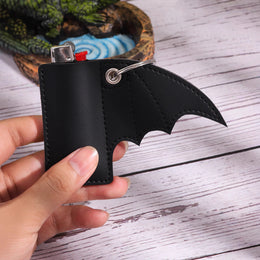Bat Style PU Lighter Holder Case for BIC J3 / J5