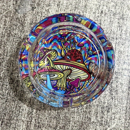 Cute Mushroom Glass Ashtray – Mini Decorative Ash Tray