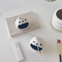 Cute Ceramic Head Ashtray – Creative Desktop Decor