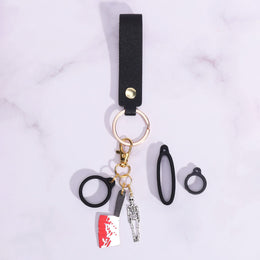 PU Vape Keychain Holder – Creative Leather Lighter Case