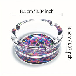 Graffiti Skull Ashtray – Creative Decorative Ash Tray