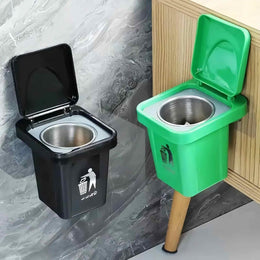 Portable Ashtray with Lid – Funny Design Indoor & Outdoor