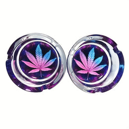 Pink Leaf Ashtray – Stylish Desktop Decor