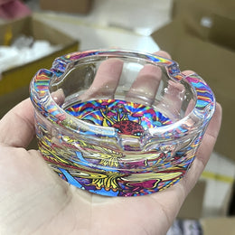 Cute Mushroom Glass Ashtray – Mini Decorative Ash Tray