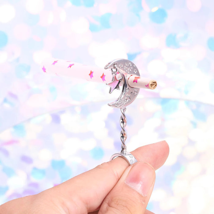 Star & Moon Cigarette Holder Ring