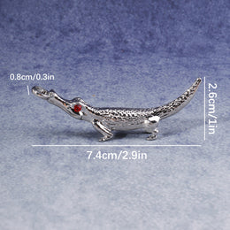 Crocodile Cigarette Holder Ring