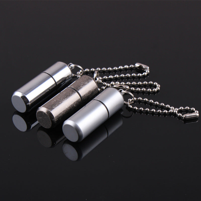 Vintage Round Lighter – Windproof Kerosene Flint (EDC)