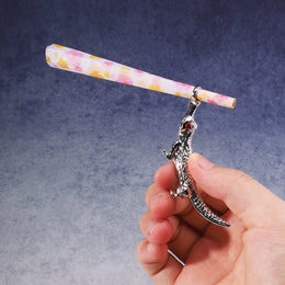 Crocodile Cigarette Holder Ring