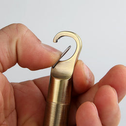 Mini Keychain Lighter – Windproof Kerosene Metal