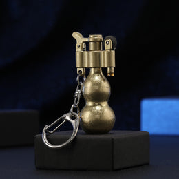 Mini Gourd Lighter – Kerosene Flint Portable