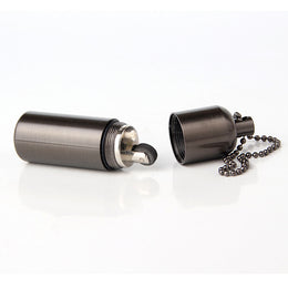 Mini Lighter Keychain – Plated Metal Flint (EDC)