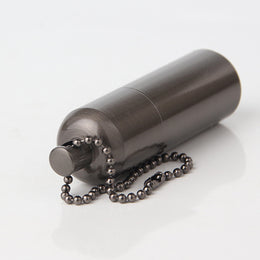 Mini Lighter Keychain – Plated Metal Flint (EDC)