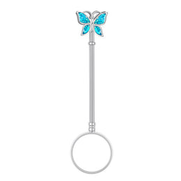 2.95inch Colorful Butterfly Blunt Joint Ring Holder