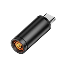 USB-C Mini Electric Lighter – Plug & Blow, Flameless & Windproof
