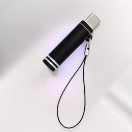 USB-C Electric Lighter – Plug & Blow, Windproof, No Charging