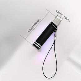 USB-C Electric Lighter – Plug & Blow, Windproof, No Charging
