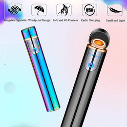 ولاعة سمارت تاتش – تشغيل بالبصمة، قابلة لإعادة الشحن عبر USB