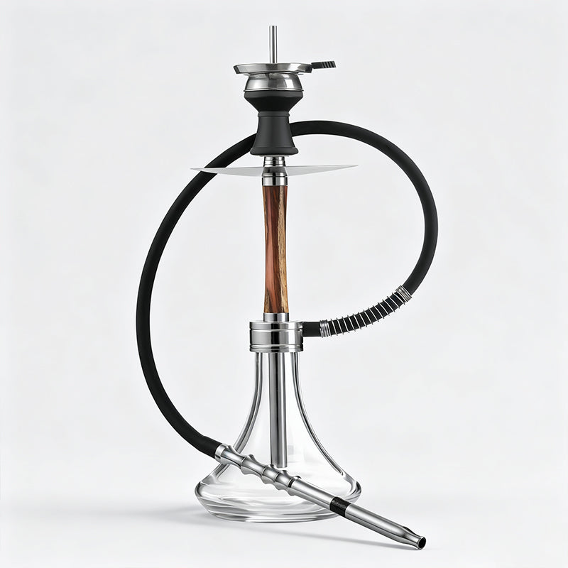 Gomba Hookah Set with Silicone Hose Bowl Tongs Mouth Tips Everything Accessories