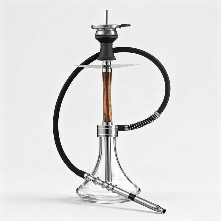 Gomba Hookah Set with Silicone Hose Bowl Tongs Mouth Tips Everything Accessories