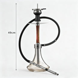 Gomba Hookah Set with Silicone Hose Bowl Tongs Mouth Tips Everything Accessories
