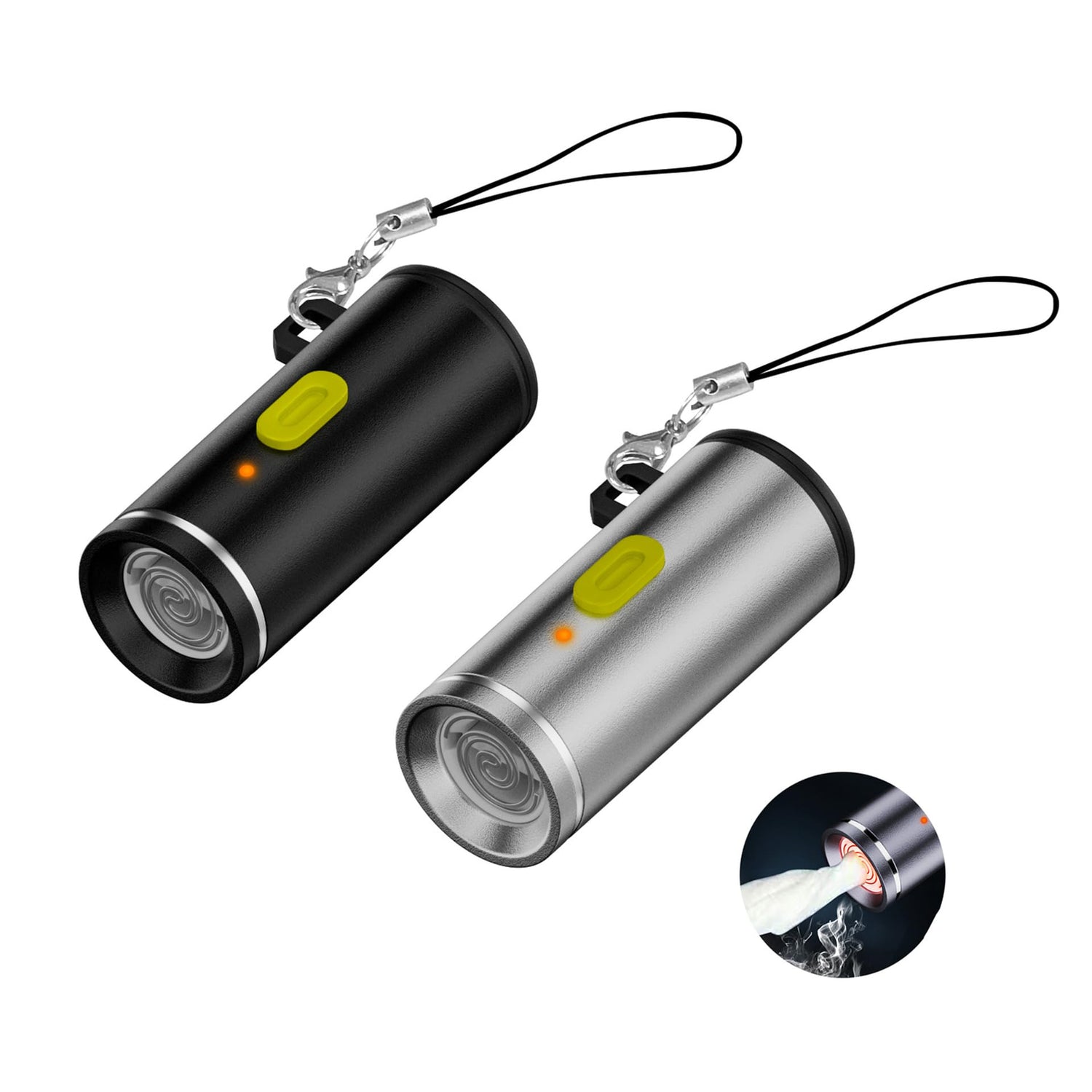 USB-C Mini Electric Lighter – Plug & Blow, No Battery Needed