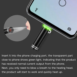 USB-C Electric Lighter II – Plug & Blow, Windproof & Waterproof
