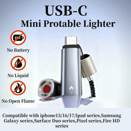USB-C Phone Lighter – Plug & Blow to Ignite