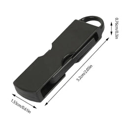 USB-C OTG Electric Lighter – No Battery, Plug & Use, Windproof