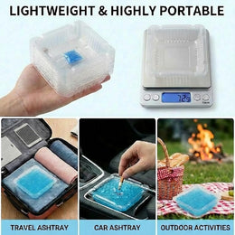 Disposable Smokeless Ashtray Kit – Odor Control, Clean & Convenient