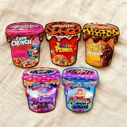 Gomba 3.5g Smell Proof Irregular Shape Mylar Bags
