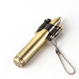 Windproof Lighter – Kerosene Metal w/ Chain