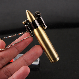 Windproof Lighter – Kerosene Metal w/ Chain