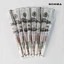 Gomba $100 Dollar Bill Pre Rolled Cones 50 Pcs/Jar