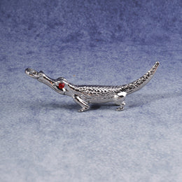 Crocodile Cigarette Holder Ring