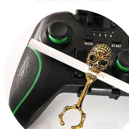 Skull Smoking Ring Clip