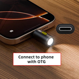 USB-C Atmosphere LED Light – Portable Night Lamp for Outdoor Use